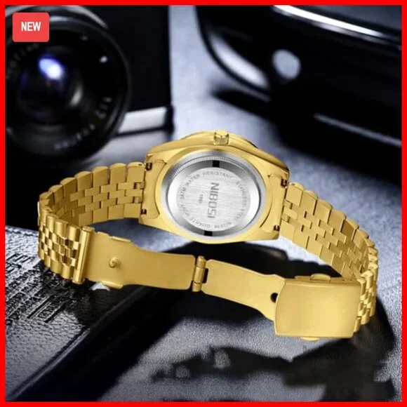 Stainless Steel Dress Watch with Date, Water Resistant, Japanese Quartz Movement - Picture 6 of 7